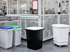 Återvinningskärl Durable Durabin 90 Grå 90L