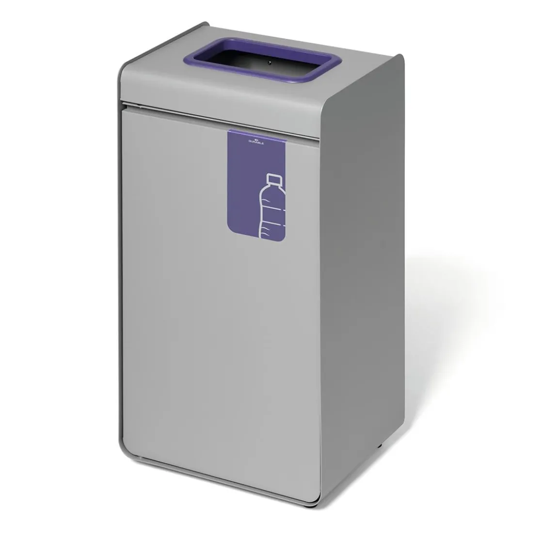Återvinningskärl Durable Durasort Plastförpackningar Grå/Lila 55L