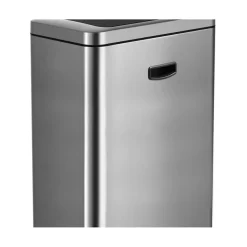 Återvinningskärl EKO Recycle Mirage Plus Sensor Rostfritt 20+20L
