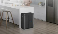 Återvinningskärl EKO Recycle Mirage Plus Sensor Svart 30+15+15L