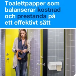 Toalettpapper Tork T4 Advanced 2-lg Natur 35m