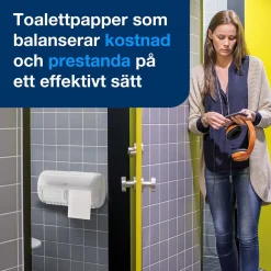 Toalettpapper Tork T4 Advanced 2-lg Vit 61,6m