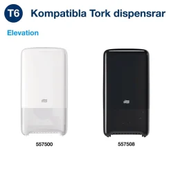 Toalettpapper Tork T6 Mid-size Premium 3-lg Vit 70m