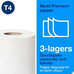 Toalettpapper Tork T4 Premium 3-lg Vit 35m
