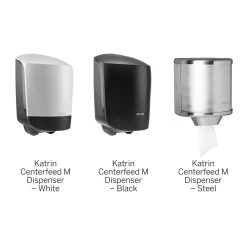 Torkrulle Katrin M Plus 1-lag Vit 205mmx280m