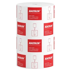 Torkrulle Katrin S Basic 1-lag Naturell vit 205mm x 100m