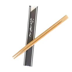 Ätpinnar Bamboo Chopsticks Mörkt Trä 21cm