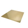 Tårtbricka Rekt. Guld/Silver 300x300mm