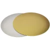 Tårtbricka Rund Guld/Silver Ø140mm