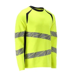 T-Shirt Mascot 21381-327 Multisafe Varselgul/Marin XS