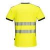 T-Shirt Portwest PW310 V-Ringad Varselgul S