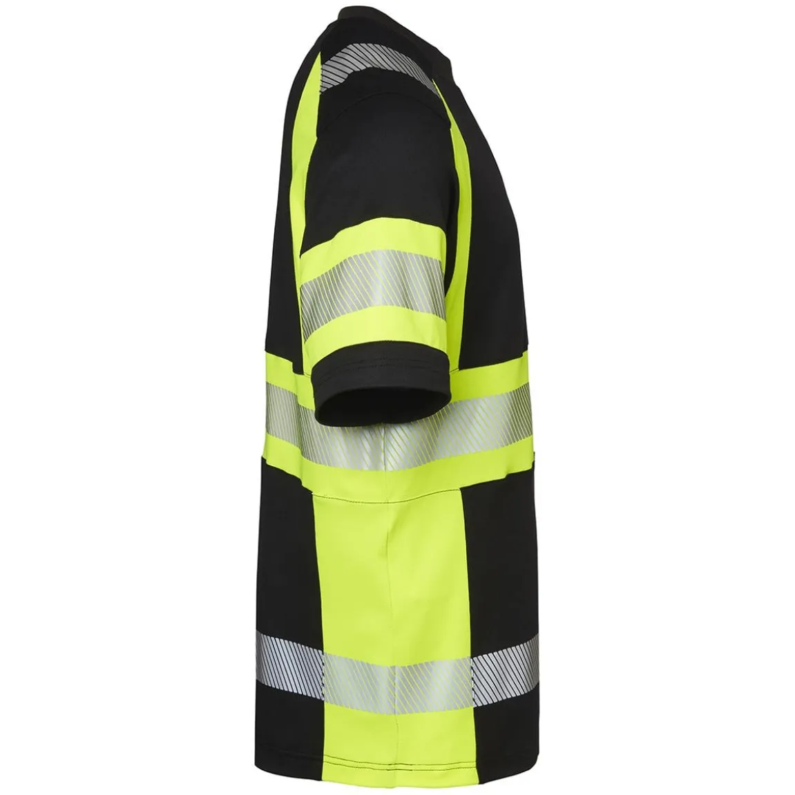 T-shirt Top Swede 600 Svart/Varselgul XS