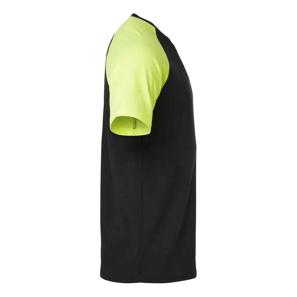 T-shirt Top Swede 225 Svart/Varselgul XS