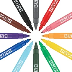 Tuschpenna Berol Broad Mixade Färger