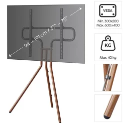 TV-Stativ Hama Golv Design Upp till 75