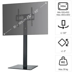 TV-Stativ Hama Vesa Upp till 65" Hög