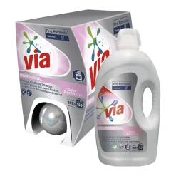 Tvättmedel Via Flytande Color Sensitive Oparfymerad 4,32L