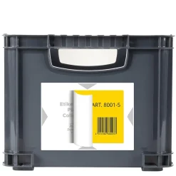 Underetikett Avery Förtryckt Vit/Ljusgrå 160x120mm