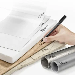 Universalpenna Staedtler Lumocolor 317 Permanent Svart 1mm