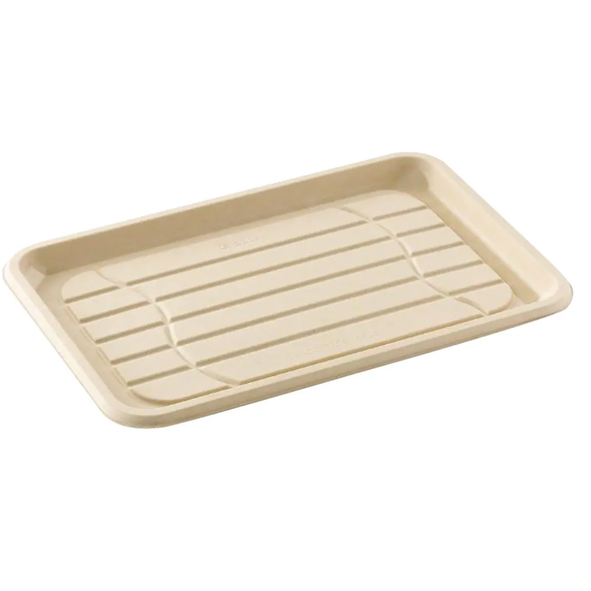 Uppläggningsfat bagasse 350x240x20mm