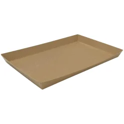 Uppläggningsfat Kartong Brun 41x26x3,5cm