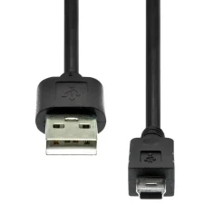 USB 2 Kabel A-mini B Hane/Hane 1,5m
