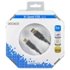 USB 2 kabel Deltaco A-B hane/hane 3,0m