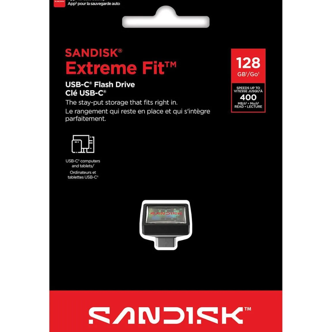 USB-Minne Sandisk Extreme Fit 3.2 128GB