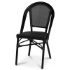 Utestol Menton Textline Svart