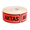 Varningsetikett Aktas