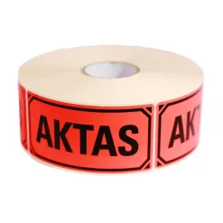Varningsetikett Aktas