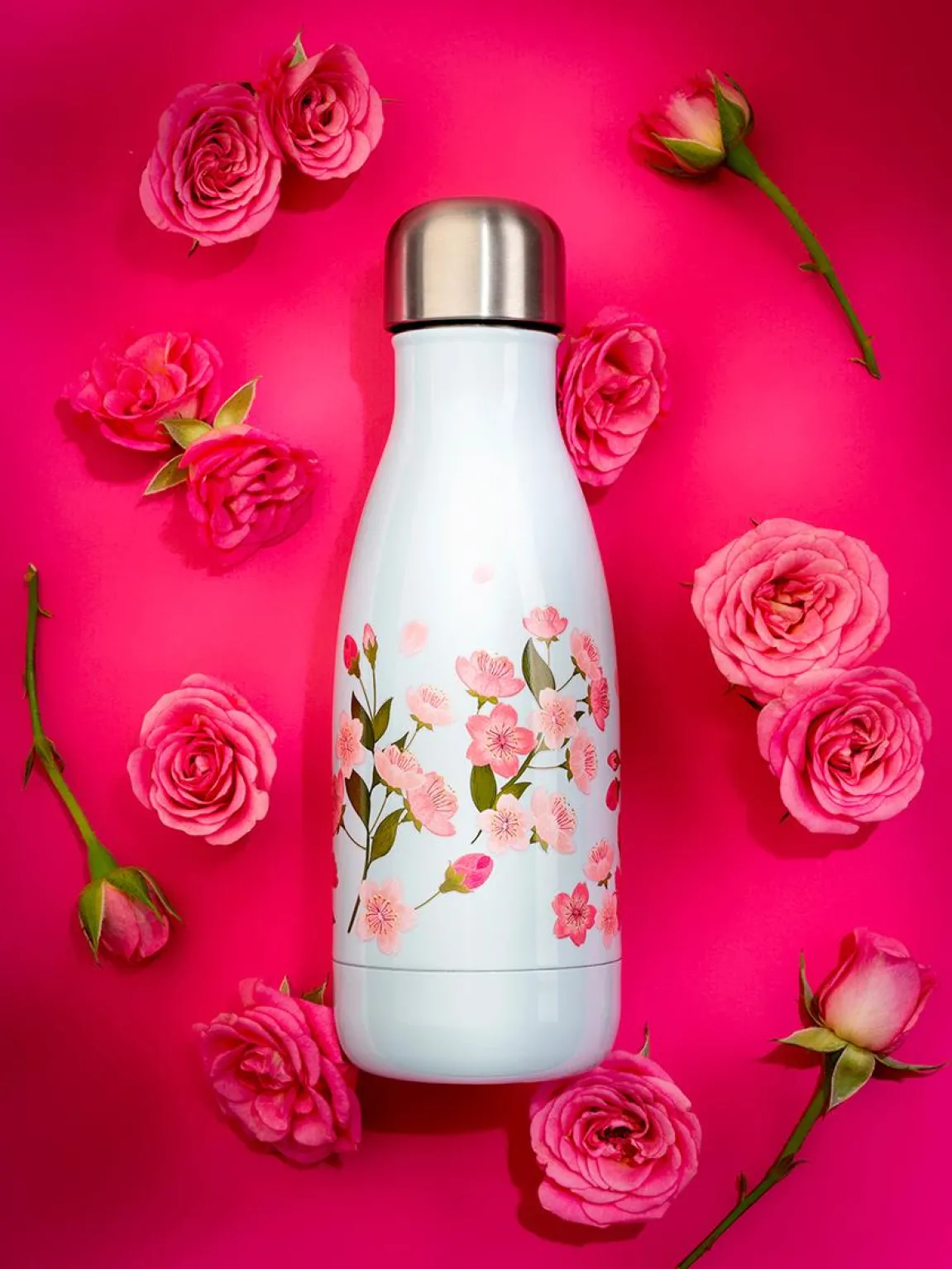 Vattenflaska JobOut Mini Floral 280ml