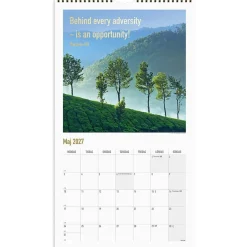 Väggkalender Burde 1736 Dream & Do 2027