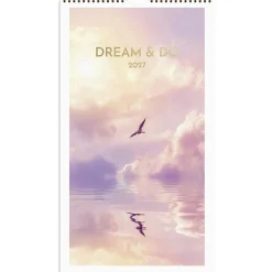 Väggkalender Burde 1736 Dream & Do 2027