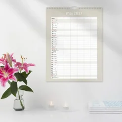 Väggkalender Burde 1759 Familjekalender Praktisk 2027