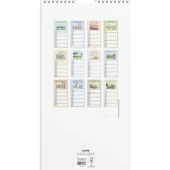 Väggkalender Burde 1758 Familjekalender Rolig 2027