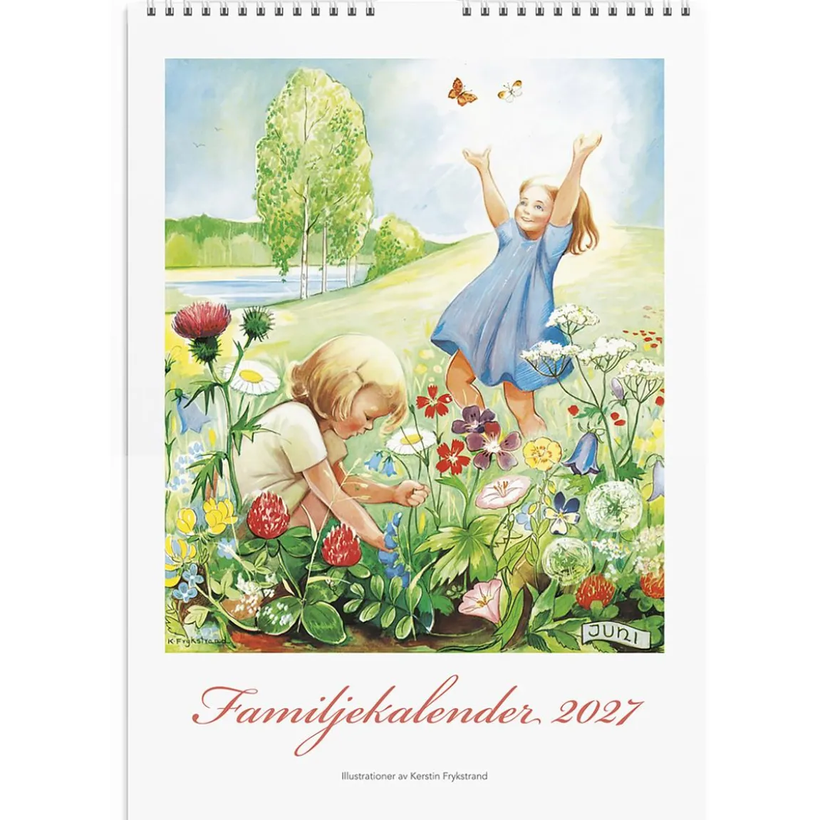 Väggkalender Burde 1739 Familje Kerstin Frykstrand 2027