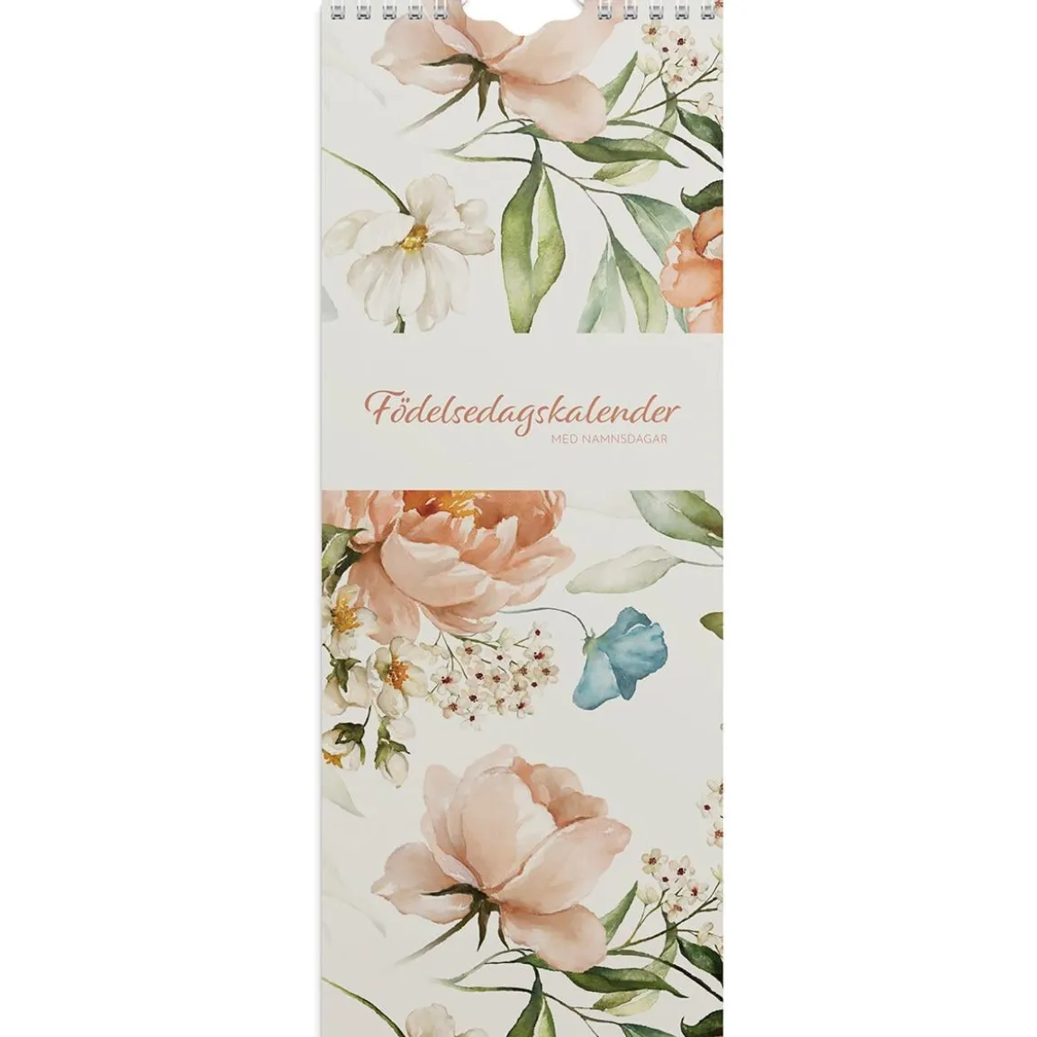 Väggkalender Burde 1890 Födelsedagar