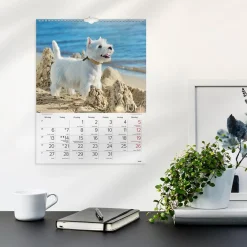 Väggkalender Burde 1777 Hundar 2027