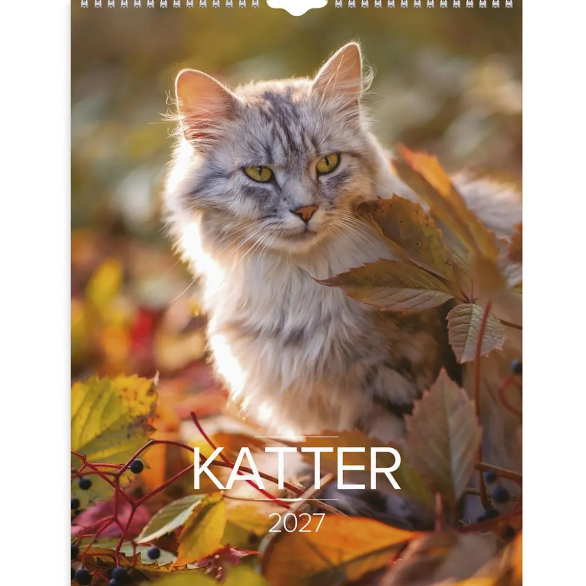 Väggkalender Burde 1775 Katter 2027
