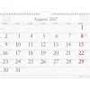 Väggkalender Burde 1700 Månadskalendern 2027