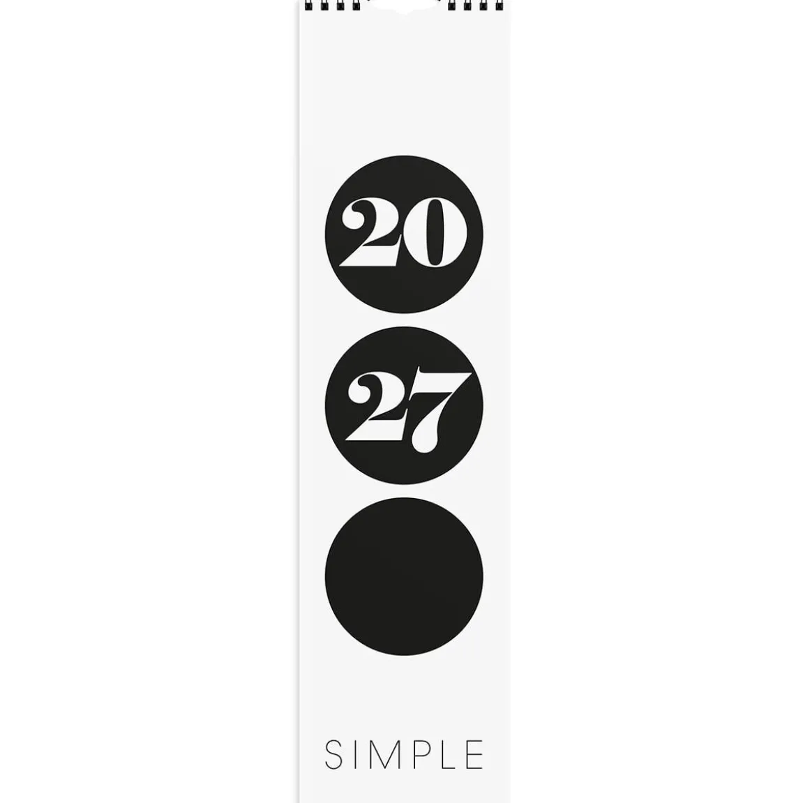 Väggkalender Burde 1768 Simple 2027
