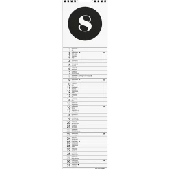 Väggkalender Burde 1768 Simple 2027