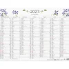 Väggkalender Burde 5076 Väggblad 14-Månaders 2027 490x360mm