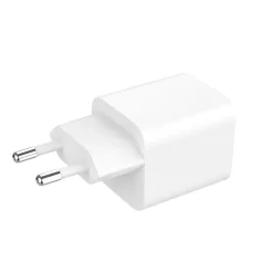 Väggladdare Gear 2xUSB-C PD/PPS 65W Vit