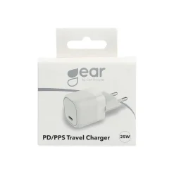 Väggladdare Gear 1xUSB-C 25W