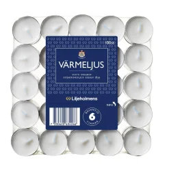 Värmeljus Liljeholmens 5,5h 100% Stearin