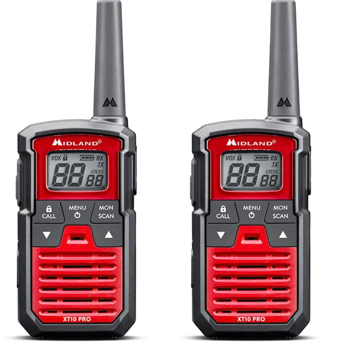 Walkie Talkie Midland XT10 Pro Svart/Röd