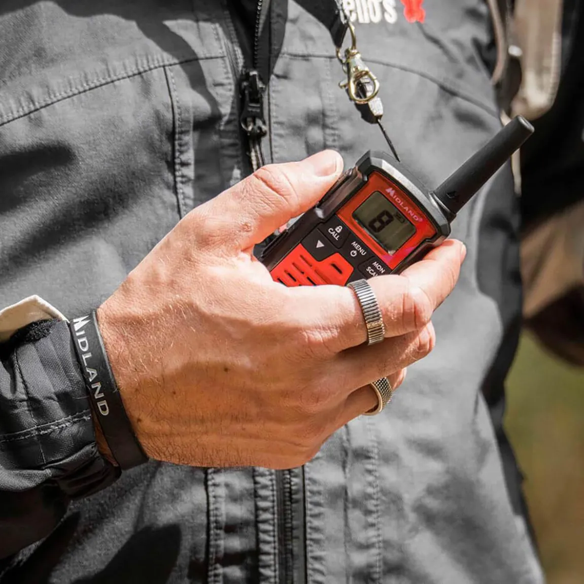 Walkie Talkie Midland XT10 Pro Svart/Röd