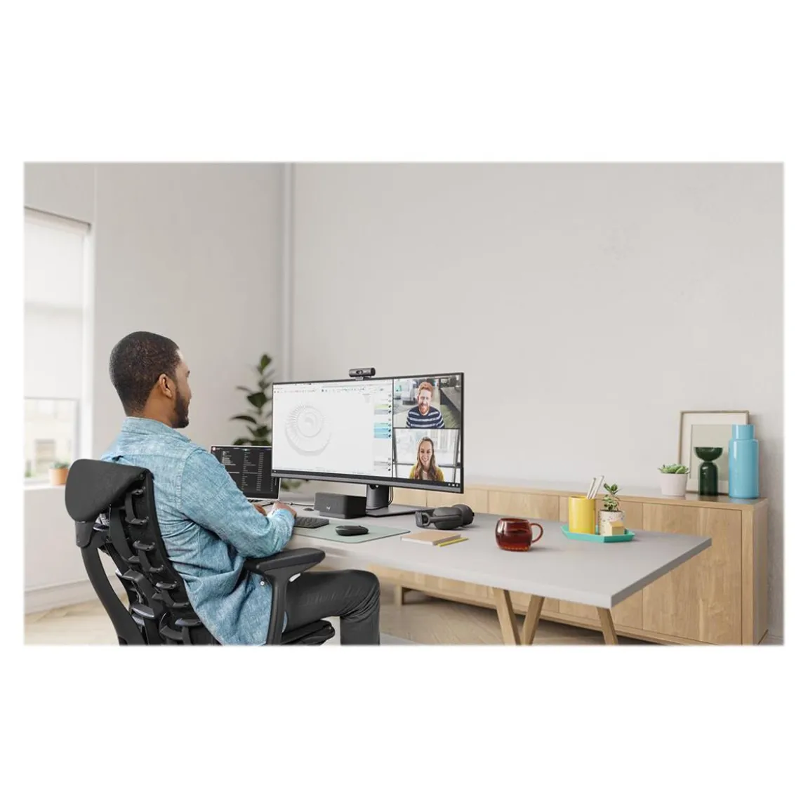 Webbkamera Logitech Brio 505 Graphite